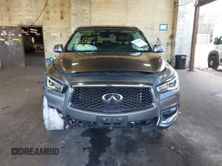 2019 Infiniti QX60 Luxe with VIN 5N1DL0MM8KC558679, listed as a IAAI auction lot 41973649 with 51,867 mi miles and . Bid and sale history available at DreamBid. Image 13.