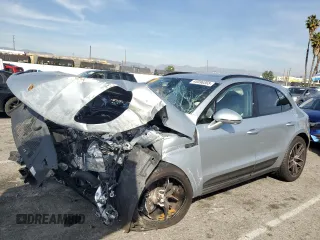 2024 Porsche Macan with VIN WP1AA2A52RLB08850, listed as a Copart auction lot 45596355 with Not Provided miles and Salvage Title. Bid and sale history available at DreamBid. Image 1.