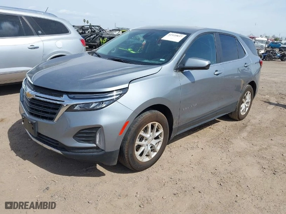 2024 Chevrolet Equinox LT with VIN 3GNAXKEG8RS146886, listed as a IAAI auction lot 41939837 with 35,599 mi miles. Bid and sale history available at carsss.com. Image 2.