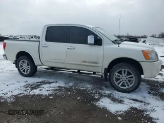 2013 Nissan Titan S with VIN 1N6AA0EC6DN314844, listed as a Copart auction lot 49824205 with 222,179 mi miles and Clean Title. Bid and sale history available at DreamBid. Image 4.