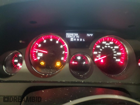 2012 GMC Acadia Denali with VIN 1GKKRTED3CJ356389, listed as a Copart auction lot 62196305 with 120,612 mi miles and Salvage title. Bid and sale history available at DreamBid. Image 9.