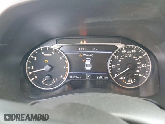 2021 Nissan Altima SV z VIN 1N4BL4DV4MN391956, wystawiony jako Copart lot #54916255 z przebiegiem 73 413 mil mil oraz Szkoda całkowita • Salvage title. Historia ofert i sprzedaży dostępna na DreamBid. Obrazek 9.