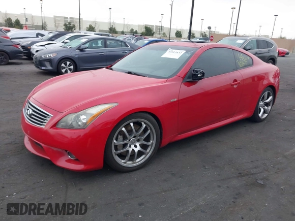 2012 Infiniti G37 Coupe Journey with VIN JN1CV6EKXCM423468, listed as a IAAI auction lot 41813832 with 1 mi miles. Bid and sale history available at carsss.com. Image 20.