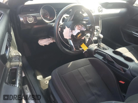 2023 Ford Mustang GT with VIN 1FA6P8CF5P5302262, listed as a Copart auction lot 57339775 with 41,952 mi miles and Salvage title. Bid and sale history available at DreamBid. Image 8.