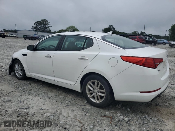2013 Kia Optima LX z VIN KNAGM4A76D5349580, wystawiony jako Copart lot #54576975 z przebiegiem 156 241 mil mil oraz Szkoda całkowita • Salvage title. Historia ofert i sprzedaży dostępna na DreamBid. Obrazek 2.