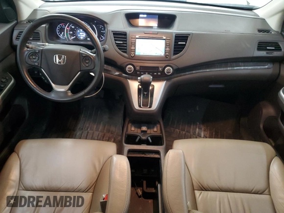 2014 Honda CR-V EX-L with VIN 5J6RM3H77EL033401, listed as a Copart auction lot 55260205 with 82,717 mi miles and Salvage Title. Bid and sale history available at carsss.com. Image 8.