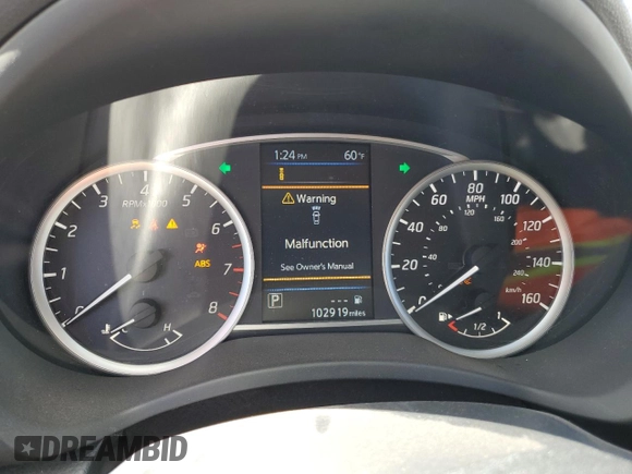 2019 Nissan Sentra SV with VIN 3N1AB7AP6KY218068, listed as a Copart auction lot 48897395 with 102,919 mi miles and Salvage Title. Bid and sale history available at DreamBid. Image 9.
