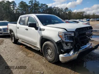 2020 GMC Sierra 1500 with VIN 3GTP8AEH8LG164124, listed as a Copart auction lot 88131195 with 133,596 mi miles and Salvage Title. Bid and sale history available at DreamBid. Image 4.