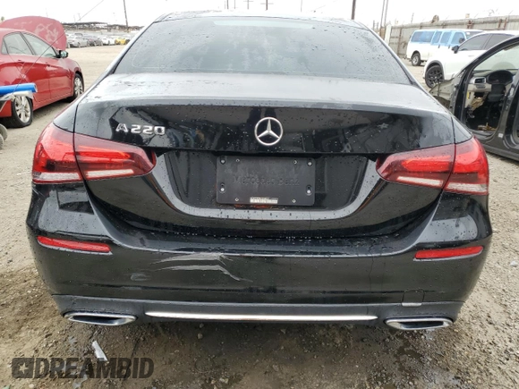 2020 Mercedes-Benz A 220 with VIN WDD3G4EB8LW038657, listed as a Copart auction lot 54268225 with 15,153 mi miles and Salvage title. Bid and sale history available at DreamBid. Image 6.