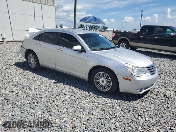 2007 Chrysler Sebring Touring with VIN 1C3LC56R97N528502, listed as a Copart auction lot 61178885 with 192,499 mi miles and Salvage title. Bid and sale history available at DreamBid. Image 4.