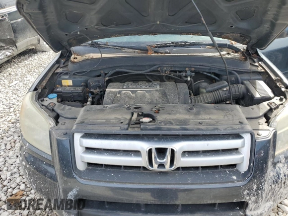 2006 Honda Pilot EX with VIN 5FNYF284X6B005916, listed as a Copart auction lot 46871255 with 246,526 mi miles and Clean Title. Bid and sale history available at DreamBid. Image 12.