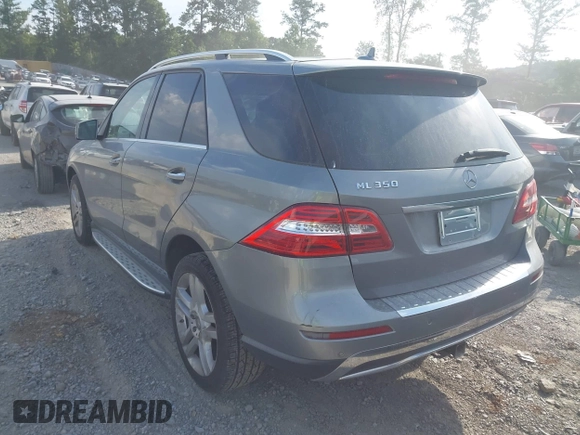 2015 Mercedes-Benz M 350 with VIN 4JGDA5JB2FA483386, listed as a IAAI auction lot 42597674 with 202,833 mi miles and . Bid and sale history available at DreamBid. Image 3.