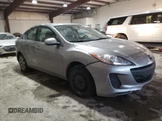 2013 Mazda 3 i SV with VIN JM1BL1TG8D1787178, listed as a Copart auction lot 89178375 with 197,482 mi miles and Salvage Title. Bid and sale history available at DreamBid. Image 4.