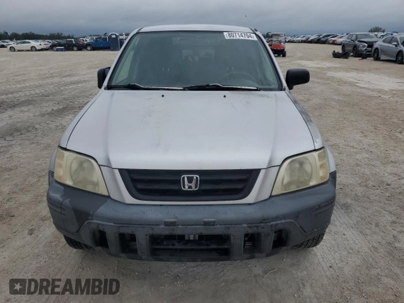 2000 Honda CR-V LX with VIN JHLRD2842YC011321, listed as a Copart auction lot 80714704 with 193,291 mi miles and Salvage Title. Bid and sale history available at carsss.com. Image 5.