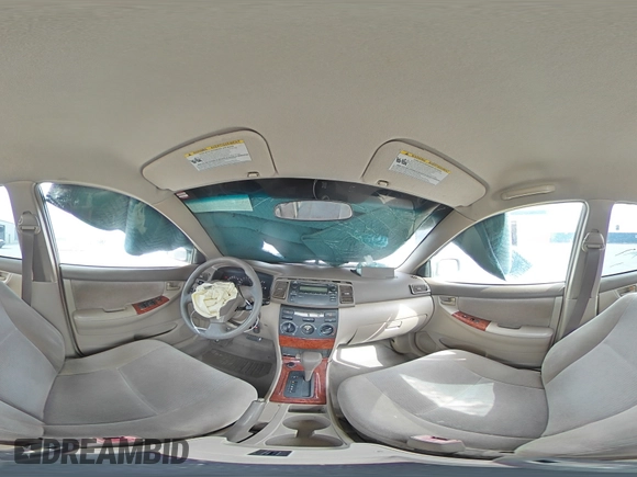 2005 Toyota Corolla CE with VIN 1NXBR32E85Z365739, listed as a Copart auction lot 51977715 with 190,401 mi miles and Salvage Title. Bid and sale history available at DreamBid. Image 13.