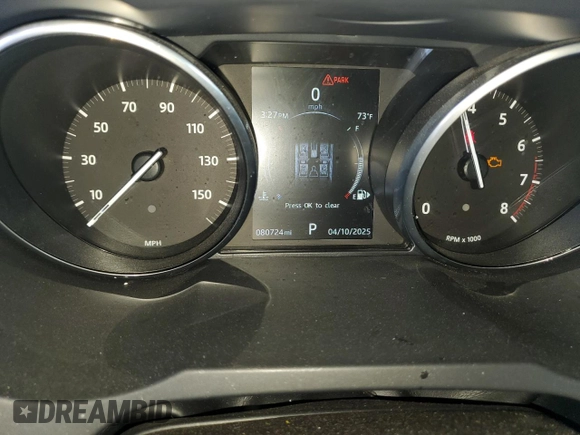 2017 Land Rover Range Rover Evoque SE with VIN SALVP2BG3HH169541, listed as a Copart auction lot 52897205 with 80,724 mi miles and Salvage Title. Bid and sale history available at carsss.com. Image 9.