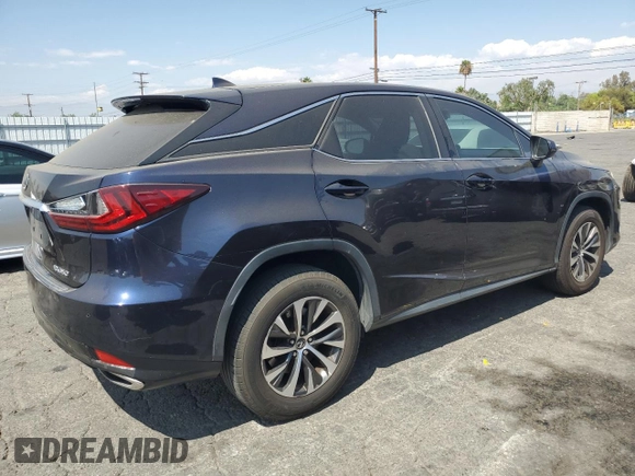 2020 Lexus RX with VIN 2T2AZMAA0LC164766, listed as a Copart auction lot 69867914 with 101,104 mi miles and Salvage Title. Bid and sale history available at carsss.com. Image 3.