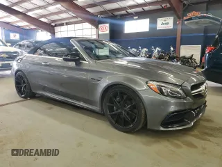 2017 Mercedes-Benz C 63 AMG with VIN WDDWK8GB7HF496746, listed as a Copart auction lot 62895725 with 82,590 mi miles and Clean title. Bid and sale history available at DreamBid. Image 4.