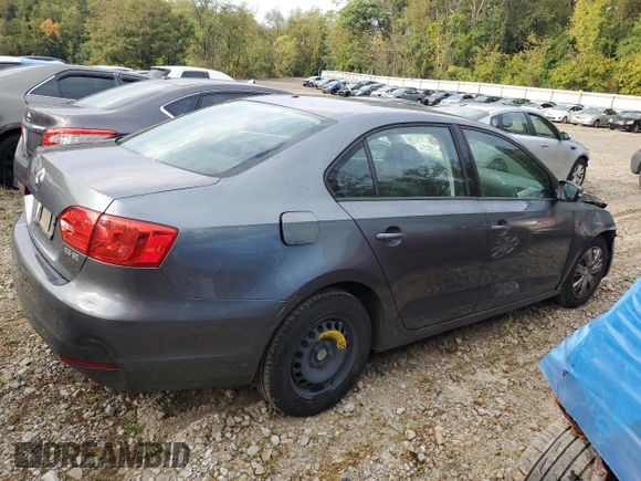 2012 Volkswagen Jetta SE with VIN 3VWDX7AJ1CM344402, listed as a Copart auction lot 69927324 with 173,569 mi miles and Salvage title. Bid and sale history available at DreamBid. Image 3.