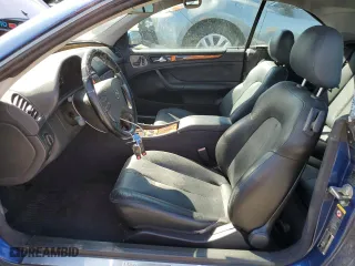 2003 Mercedes-Benz CLK-Class 3.2L with VIN WDBLK65G43T140067, listed as a Copart auction lot 66206574 with 160,827 mi miles and Clean Title. Bid and sale history available at carsss.com. Image 7.