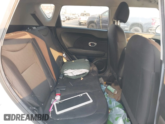 2017 Kia Soul with VIN KNDJN2A26H7447761, listed as a IAAI auction lot 41258586 with 1 mi miles. Bid and sale history available at carsss.com. Image 8.