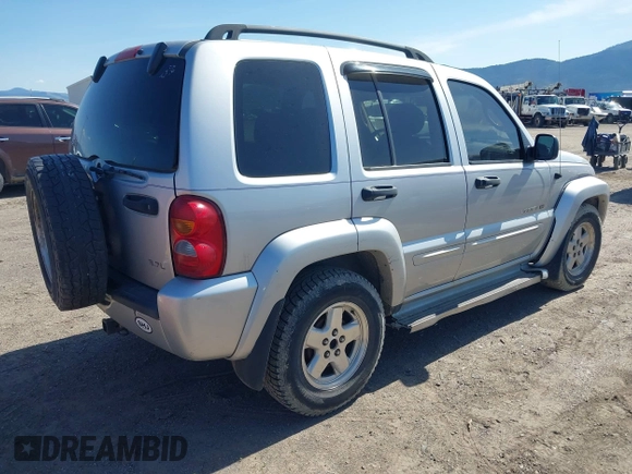 2002 Jeep Liberty Limited with VIN 1J4GL58K92W331131, listed as a IAAI auction lot 42131647 with Not provided miles and . Bid and sale history available at DreamBid. Image 4.
