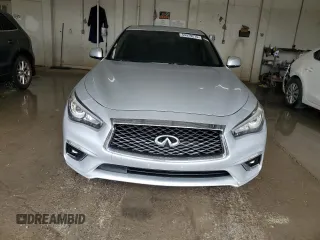 2020 Infiniti Q50 Pure with VIN JN1EV7AP5LM206636, listed as a Copart auction lot 54479215 with 79,174 mi miles and Salvage title. Bid and sale history available at DreamBid. Image 5.
