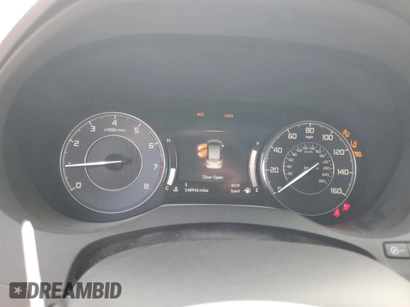 2019 Acura RDX with VIN 5J8TC1H31KL011956, listed as a Copart auction lot 60282905 with 148,946 mi miles and Salvage title. Bid and sale history available at DreamBid. Image 9.