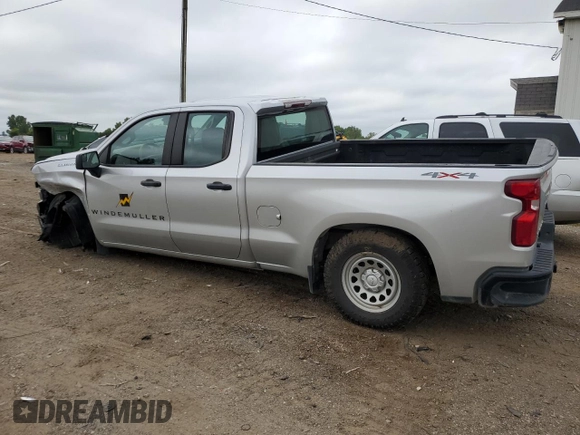 2021 Chevrolet Silverado 1500 Work Truck with VIN 1GCRYAEF2MZ111587, listed as a Copart auction lot 69341474 with 112,802 mi miles and Salvage Title. Bid and sale history available at DreamBid. Image 2.