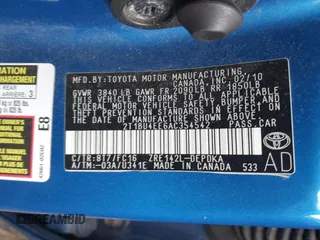 2010 Toyota Corolla with VIN 2T1BU4EE6AC354542, listed as a IAAI auction lot 41844090 with 192,295 mi miles and . Bid and sale history available at DreamBid. Image 9.