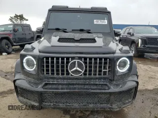 2015 Mercedes-Benz G-Class G 550 with VIN WDCYC3HFXFX231809, listed as a Copart auction lot 46878645 with 27,422 mi miles and Clean Title. Bid and sale history available at carsss.com. Image 5.