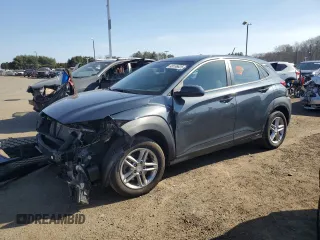 2018 Hyundai Kona SE with VIN KM8K1CAAXJU114043, listed as a Copart auction lot 49136825 with 28,942 mi miles and Salvage Title. Bid and sale history available at carsss.com. Image 1.