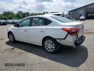 2017 Nissan Sentra SV with VIN 3N1AB7AP6HY363717, listed as a Copart auction lot 61388475 with 76,880 mi miles and Salvage title. Bid and sale history available at DreamBid. Image 2.