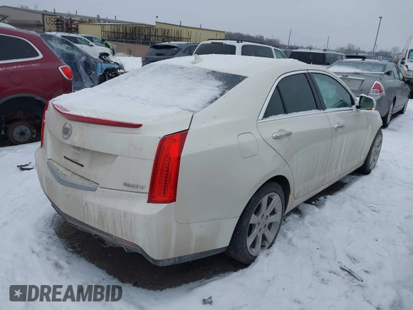 2013 Cadillac ATS Luxury with VIN 1G6AH5RX7D0136886, listed as a IAAI auction lot 41311704 with 107,035 mi miles and . Bid and sale history available at DreamBid. Image 4.