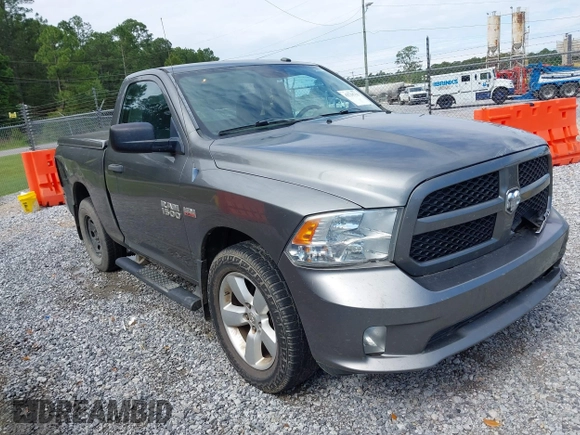 2013 Ram 1500 Express with VIN 3C6JR6AT7DG508514, listed as a IAAI auction lot 42220733 with 204,145 mi miles and . Bid and sale history available at DreamBid. Image 1.