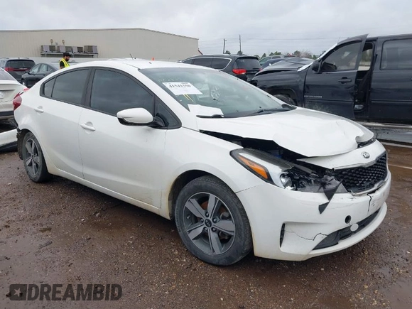 2018 Kia Forte LX with VIN 3KPFL4A72JE220107, listed as a IAAI auction lot 41541550 with 40,625 mi miles and . Bid and sale history available at DreamBid. Image 1.