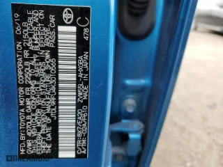 2019 Toyota Prius LE with VIN JTDL9RFU4K3010565, listed as a Copart auction lot 44865373 with 39,198 mi miles. Bid and sale history available at carsss.com. Image 14.