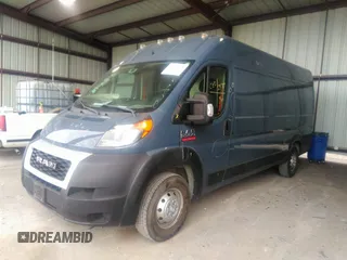 2020 Ram ProMaster Cargo with VIN 3C6URVJG5LE112750, listed as a IAAI auction lot 39973815 with 72,867 mi miles and . Bid and sale history available at carsss.com. Image 2.