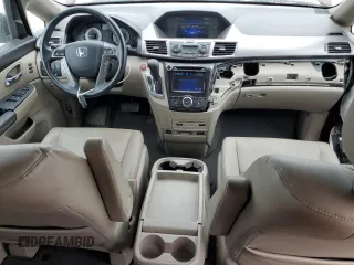 2016 Honda Odyssey Touring Elite with VIN 5FNRL5H96GB125546, listed as a Copart auction lot 54954165 with 101,479 mi miles and Salvage Title. Bid and sale history available at DreamBid. Image 8.