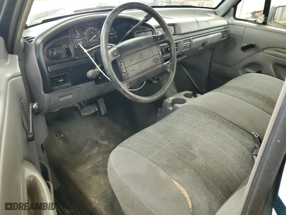 1996 Ford F-150 Special with VIN 1FTEF15N6TLB71479, listed as a Copart auction lot 47202085 with 161072 miles and Salvage Title. Bid and sale history available at carsss.com. Image 8.