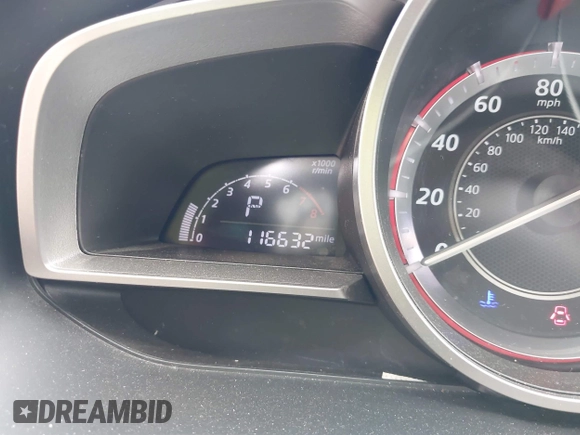 2014 Mazda 3 i Grand Touring with VIN 3MZBM1W78EM108407, listed as a IAAI auction lot 42082720 with 116,632 mi miles and . Bid and sale history available at carsss.com. Image 7.