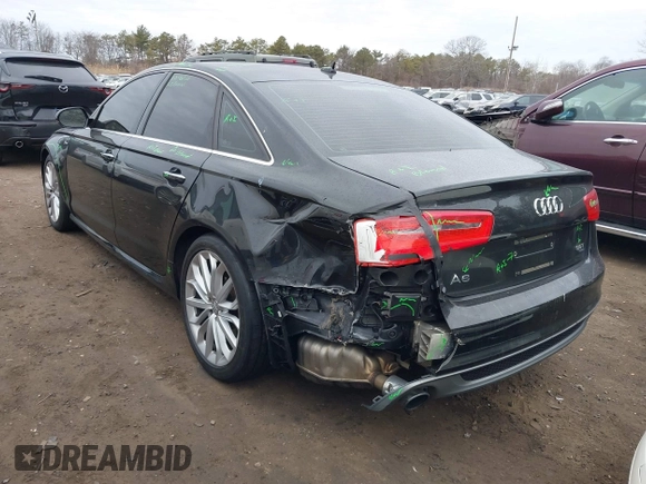 2015 Audi A6 Premium Plus with VIN WAUFGAFC6FN043800, listed as a IAAI auction lot 41702164 with 122,267 mi miles and . Bid and sale history available at DreamBid. Image 3.