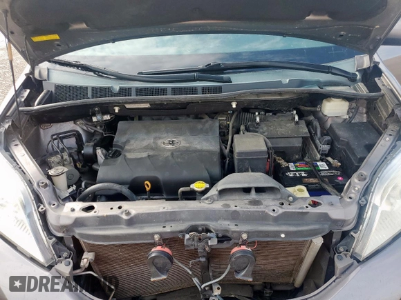 2011 Toyota Sienna LE AAS with VIN 5TDKK3DC7BS171627, listed as a Copart auction lot 64001605 with 130,748 mi miles and Salvage title. Bid and sale history available at DreamBid. Image 12.