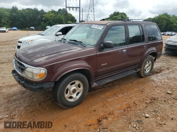 2001 Ford Explorer with VIN 1FMZU75E41ZA10287, listed as a Copart auction lot 59129875 with 229,359 mi miles and Salvage title. Bid and sale history available at DreamBid. Image 1.