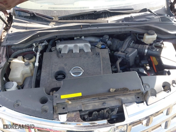 2004 Nissan Murano SE with VIN JN8AZ08W24W307566, listed as a IAAI auction lot 41809579 with 118,114 mi miles. Bid and sale history available at carsss.com. Image 10.