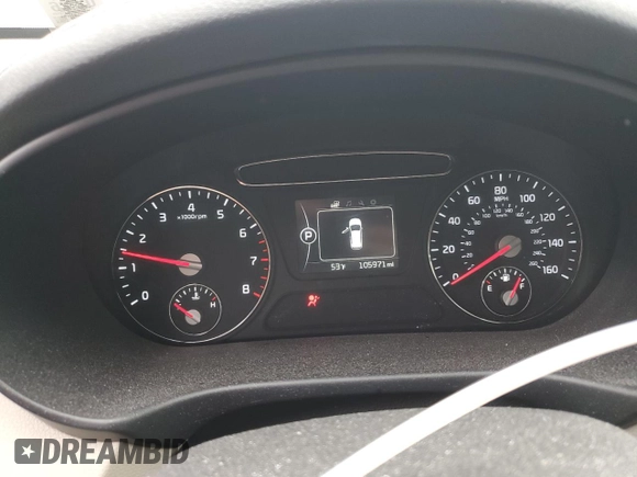 2018 Kia Sorento LX V6 with VIN 5XYPGDA54JG415135, listed as a Copart auction lot 50875445 with 105,971 mi miles and Salvage Title. Bid and sale history available at carsss.com. Image 9.