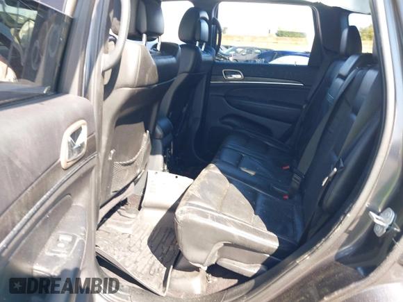 2017 Jeep Grand Cherokee Limited with VIN 1C4RJFBG7HC733612, listed as a IAAI auction lot 41739649 with 89,957 mi miles. Bid and sale history available at carsss.com. Image 8.