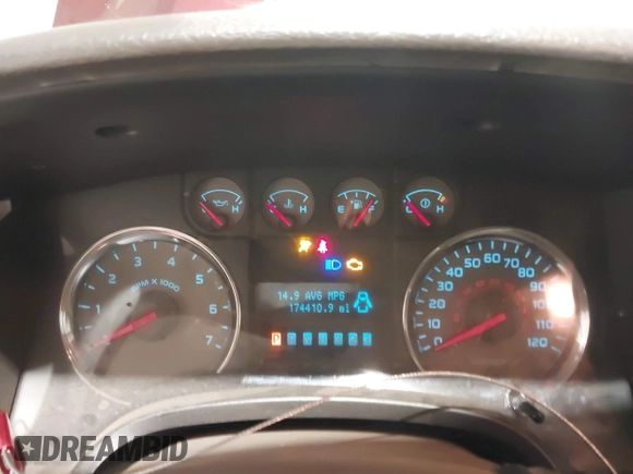 2010 Ford F-150 XL with VIN 1FTFW1EV3AFD89198, listed as a IAAI auction lot 42425921 with 174,410 mi miles and . Bid and sale history available at DreamBid. Image 7.
