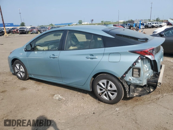 2016 Toyota Prius Four z VIN JTDKARFU6G3502881, wystawiony jako Copart lot #59376895 z przebiegiem 123 863 mil mil oraz Czysty tytuł • Clean title. Historia ofert i sprzedaży dostępna na DreamBid. Obrazek 2.