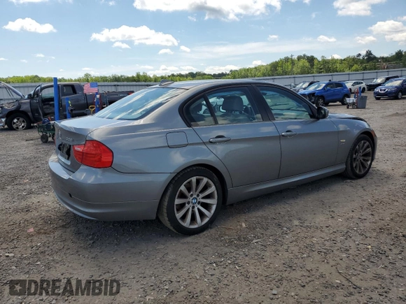 2011 BMW 3 Series 328i xDrive with VIN WBAPK7C54BA973482, listed as a Copart auction lot 61269895 with Not provided miles and Salvage title. Bid and sale history available at DreamBid. Image 3.